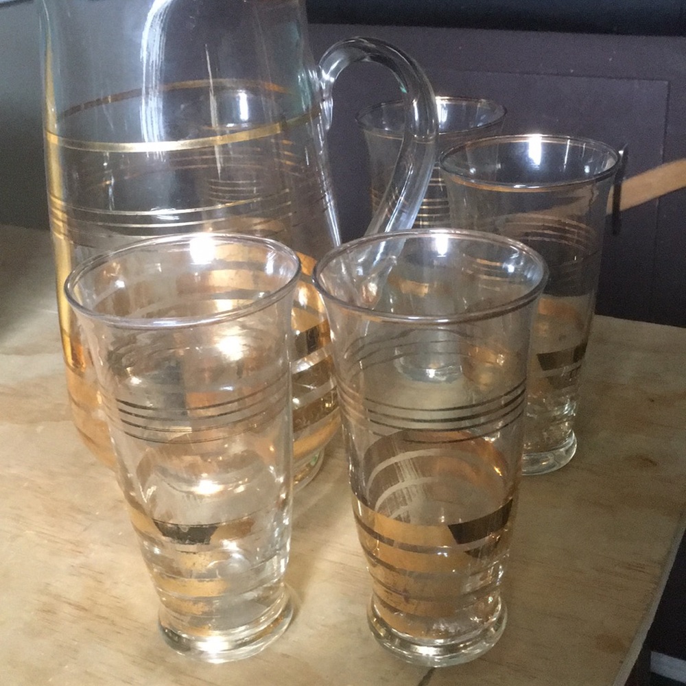 Vintage Glass pitcher